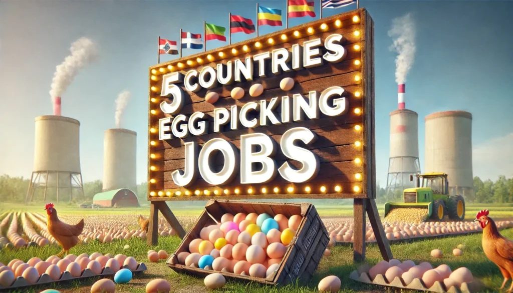 5 Countries Offering Egg Picking Jobs with Work Visa 2024