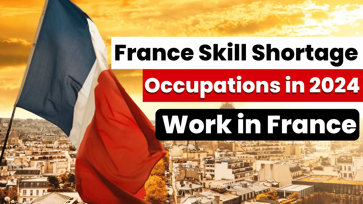 France Skill Shortage Occupations in 2024 (Work in France)