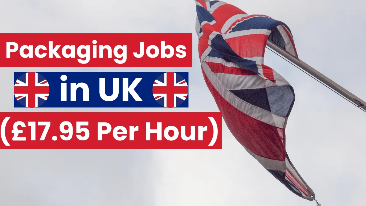 Packaging Jobs in UK with Visa Sponsorship Nov 2024 (£17.95 Per Hour)